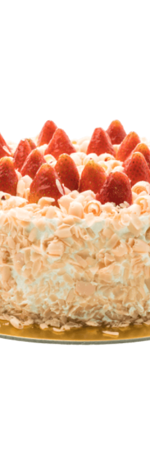 Strawberry cream cake