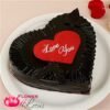 Love You Truffle Cake