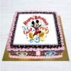 Mickey Mouse Photo Cake
