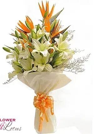 Blooming Buds In A Bouquet