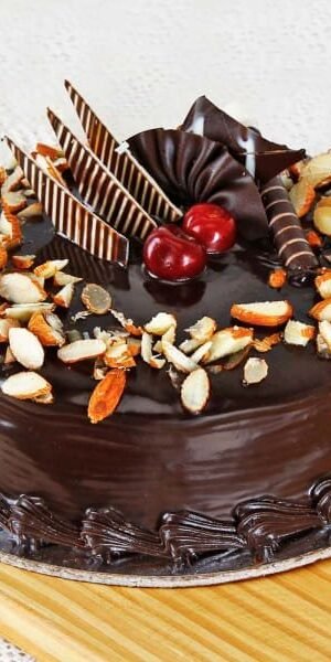 Chocoalmond Cake -0.5 Kg