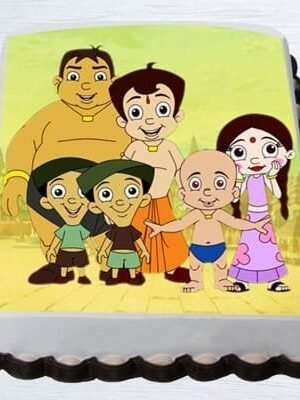 Chota Bheem Photo Cake 1kg
