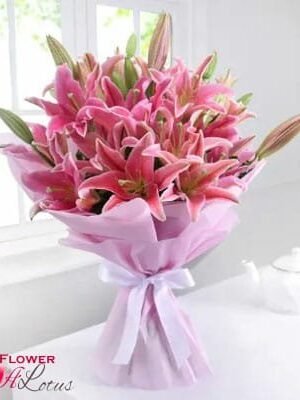 Cute Pink Oriental Bouquet