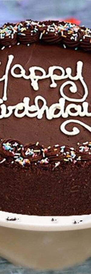 Happy Birthday Chocolicious Cake