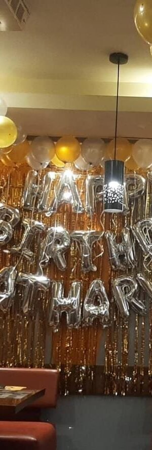 Happy Birthday Balloon Decoration