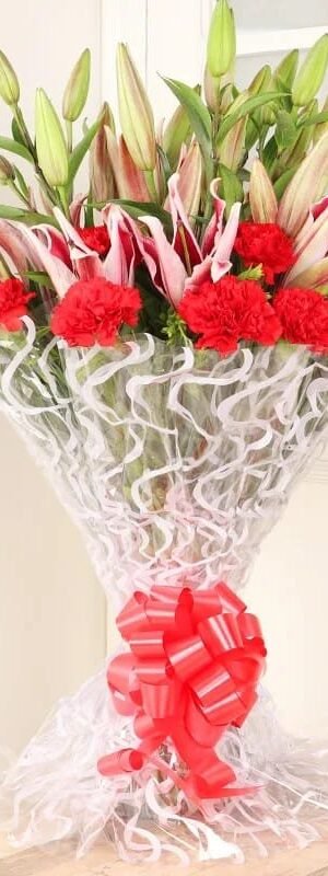Charming Lilies N Carnations