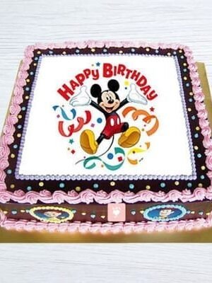 Mickey Mouse Photo Cake