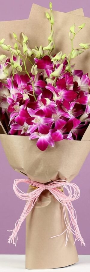 Orchids Pamper with Champagne