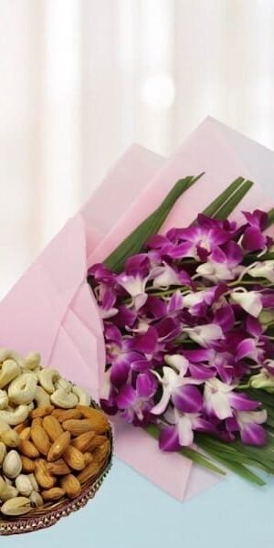 Orchids and Dry Fruits