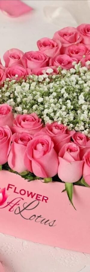 Pink Heart Gift Box