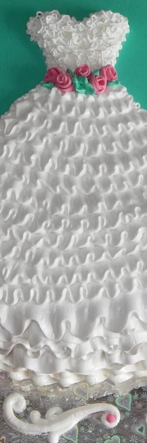 Princess Dress Designer Chocolate Cake- 1 Kg