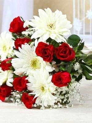 Red & White Bouquet