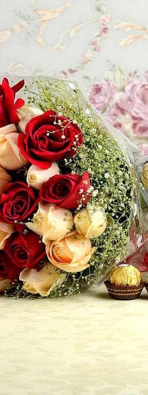 Roses with Rocher